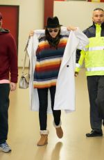 MARION COTILLARD at Tegel Airport in Berlin 11/30/2016