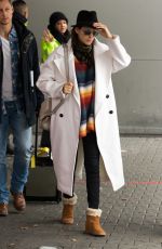MARION COTILLARD at Tegel Airport in Berlin 11/30/2016