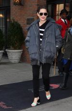 MARION COTILLARD Leaves Her Hotel in New York 12/12/2016