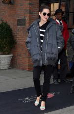 MARION COTILLARD Leaves Her Hotel in New York 12/12/2016