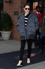 MARION COTILLARD Leaves Her Hotel in New York 12/12/2016