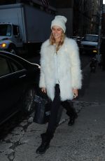 MARYNA LINCHUK Out and About in New York 12/12/2016