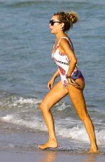 MARYSOL PATTON in Swimsuit at a Beach in Miami 12/15/2016