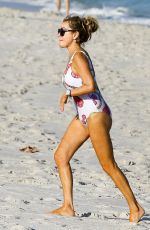 MARYSOL PATTON in Swimsuit at a Beach in Miami 12/15/2016