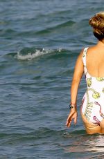 MARYSOL PATTON in Swimsuit at a Beach in Miami 12/15/2016