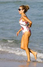 MARYSOL PATTON in Swimsuit at a Beach in Miami 12/15/2016
