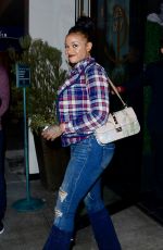 MASIKA KALYSHA at Catch LA in West Hollywood 12/22/2016