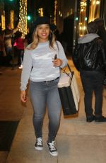 MECHELLE EPPS Out Shopping on Rodeo Drive in Los Angeles 12/22/2016