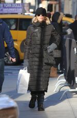 MEG RYAN Out Shopping in New York 12/20/2016