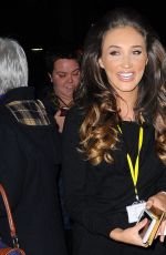 MEGAN MCKENNA Leaves Adelphi Theatre in London 12/11/2016