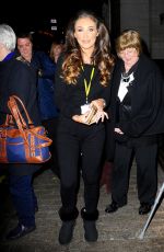 MEGAN MCKENNA Leaves Adelphi Theatre in London 12/11/2016