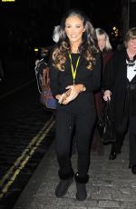 MEGAN MCKENNA Leaves Adelphi Theatre in London 12/11/2016