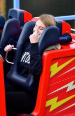 MEGHAN TRAINOR at Disneyland in Anaheim 12/27/2016