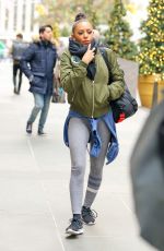 MELANIE BROWN Heading to a Gym in New York 12/16/2016