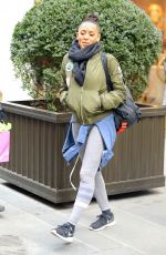 MELANIE BROWN Heading to a Gym in New York 12/16/2016