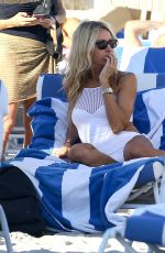 MELISSA ODABASH in Swimsuit at a Beach in Miami 12/28/2016
