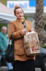 MENA SUVARI Shopping at Bristol Farms in West Hollywood 12/23/2016