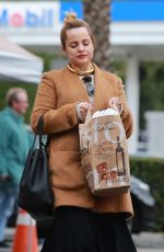 MENA SUVARI Shopping at Bristol Farms in West Hollywood 12/23/2016