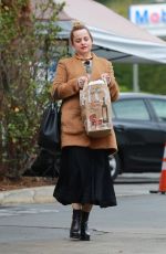MENA SUVARI Shopping at Bristol Farms in West Hollywood 12/23/2016