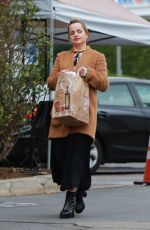 MENA SUVARI Shopping at Bristol Farms in West Hollywood 12/23/2016