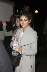 MICHELLE KEEGAN Leaves a Recording Studio in London 12/15/2016