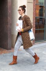 MICHELLE MONAGHAN Out in Beverly Hills 12/08/2016