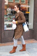 MICHELLE MONAGHAN Out in Beverly Hills 12/08/2016