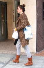 MICHELLE MONAGHAN Out in Beverly Hills 12/08/2016