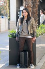 MICHELLE RODRIGUEZ Out Shopping in Beverly Hills 12/19/2016