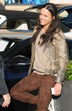 MICHELLE RODRIGUEZ Out Shopping in Beverly Hills 12/19/2016