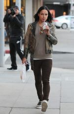 MICHELLE RODRIGUEZ Out Shopping in Beverly Hills 12/19/2016