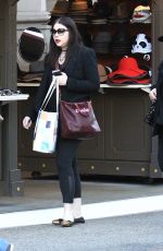 MICHELLE TRACHTENBERG Out Shopping at The Grove in Los Angeles 11/30/2016