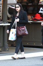 MICHELLE TRACHTENBERG Out Shopping at The Grove in Los Angeles 11/30/2016