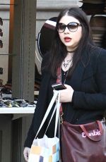 MICHELLE TRACHTENBERG Out Shopping at The Grove in Los Angeles 11/30/2016