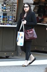 MICHELLE TRACHTENBERG Out Shopping at The Grove in Los Angeles 11/30/2016