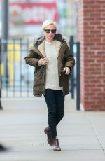 MICHELLE WILLIAMS Out and About in New York 12/07/2016