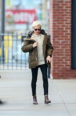 MICHELLE WILLIAMS Out and About in New York 12/07/2016