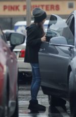 MILA KUNIS Out and About in Studio City 12/23/2016