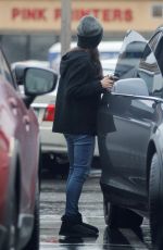 MILA KUNIS Out and About in Studio City 12/23/2016