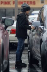 MILA KUNIS Out and About in Studio City 12/23/2016