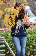 MILA KUNIS Out in Studio City 12/21/2016