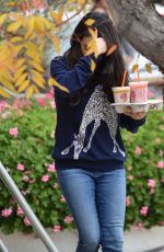 MILA KUNIS Out in Studio City 12/21/2016