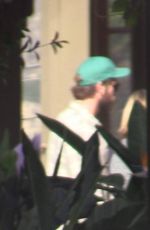 MILEY CYRUS and Liam Hemsworth Out for Lunch in Malibu 12/07/2016