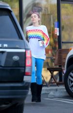 MILEY CYRUS Out and About in Los Angeles 12/14/2016