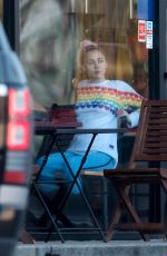 MILEY CYRUS Out and About in Los Angeles 12/14/2016