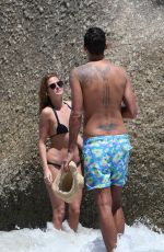 MILLIE MACKINTOSH in Bikini on the Beach in South Africa 12/28/2016