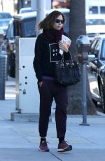 MINNIE DRIVER Out and About in Los Angeles 12/22/2016