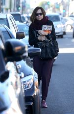 MINNIE DRIVER Out and About in Los Angeles 12/22/2016