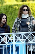 MINNIE DRIVER Out in Disneyland in Anaheim 12/23/2016