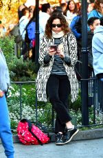 MINNIE DRIVER Out in Disneyland in Anaheim 12/23/2016